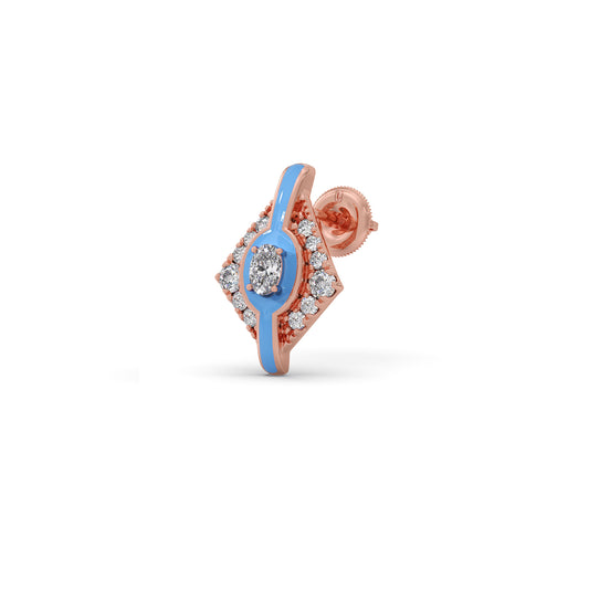 The Cotton Candy Interstellar Studs The Cotton Candy Interstellar Studs - Rose