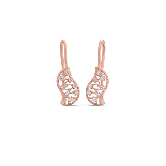 Evolve Diamond Earrings Evolve Diamond Earrings - Rose