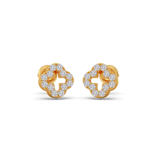 Inner Light Diamond Earrings Inner Light Diamond Earrings - Yellow