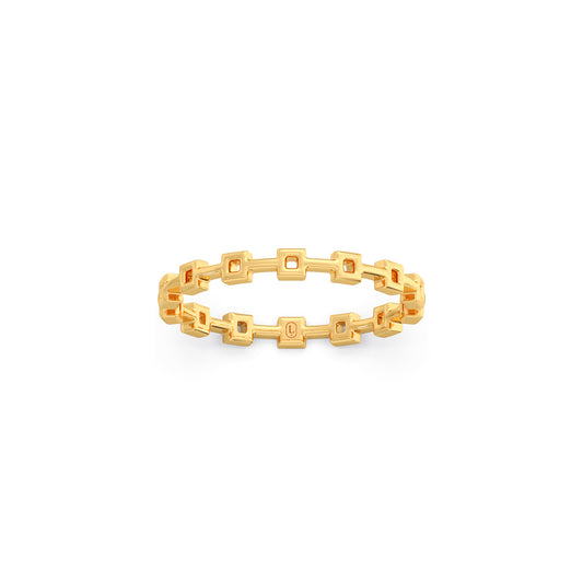 Cubic Link Gold Band Cubic Link Gold Band - Yellow