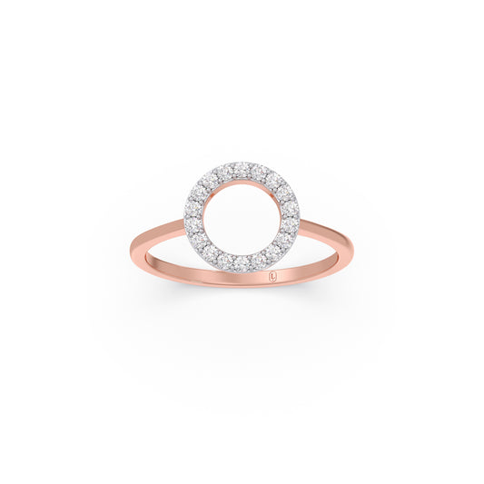 Circle of Forever Diamond Ring Circle of Forever Diamond Ring - Rose