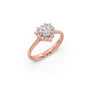 Heart Shape Diamond with Halo Setting Ring Heart Shape Diamond with Halo Setting Ring
