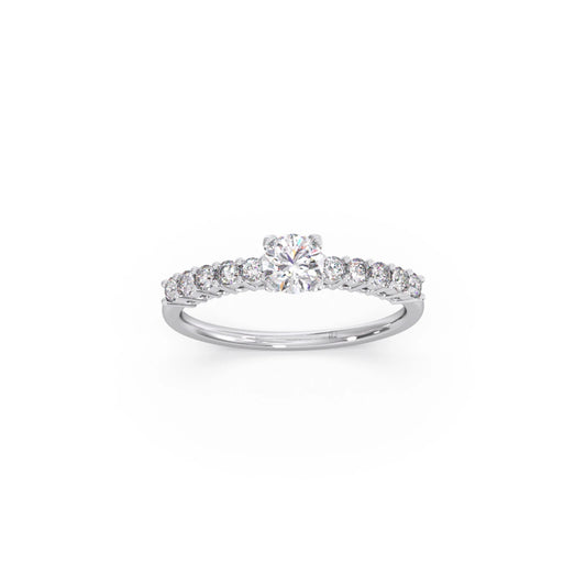 Delicate Diamond Engagement Ring Delicate Diamond Engagement Ring