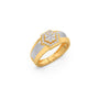 Men’s Two Tone Hexagonal Cluster Diamond Ring Men’s Two Tone Hexagonal Cluster Diamond Ring