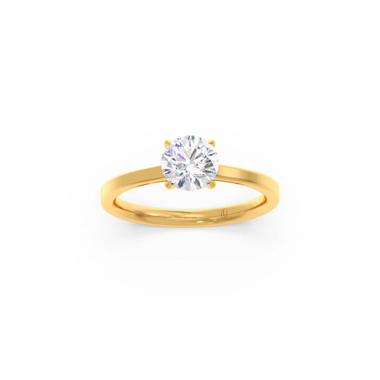 account-offers Round Solitaire Engagement Ring – 6.50 MM