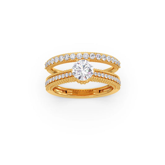account-offers Prong-Set Diamond Bridal Ring Set