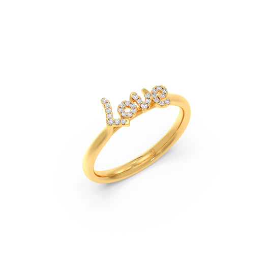 Delicate Love Diamond Ring Delicate Love Diamond Ring