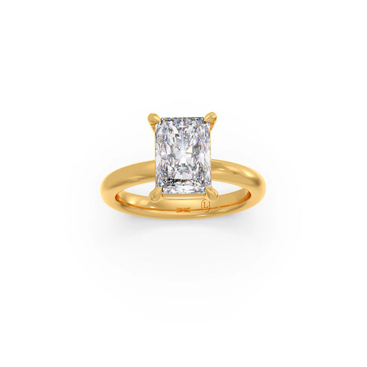 Radiant-Cut Solitaire Engagement Ring Radiant-Cut Solitaire Engagement Ring