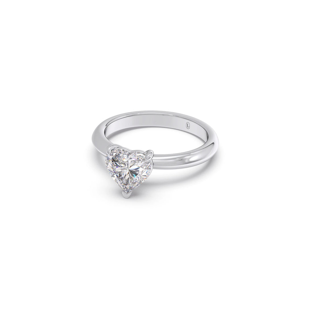 1.50 ct Classic Heart Shape Solitaire Ring