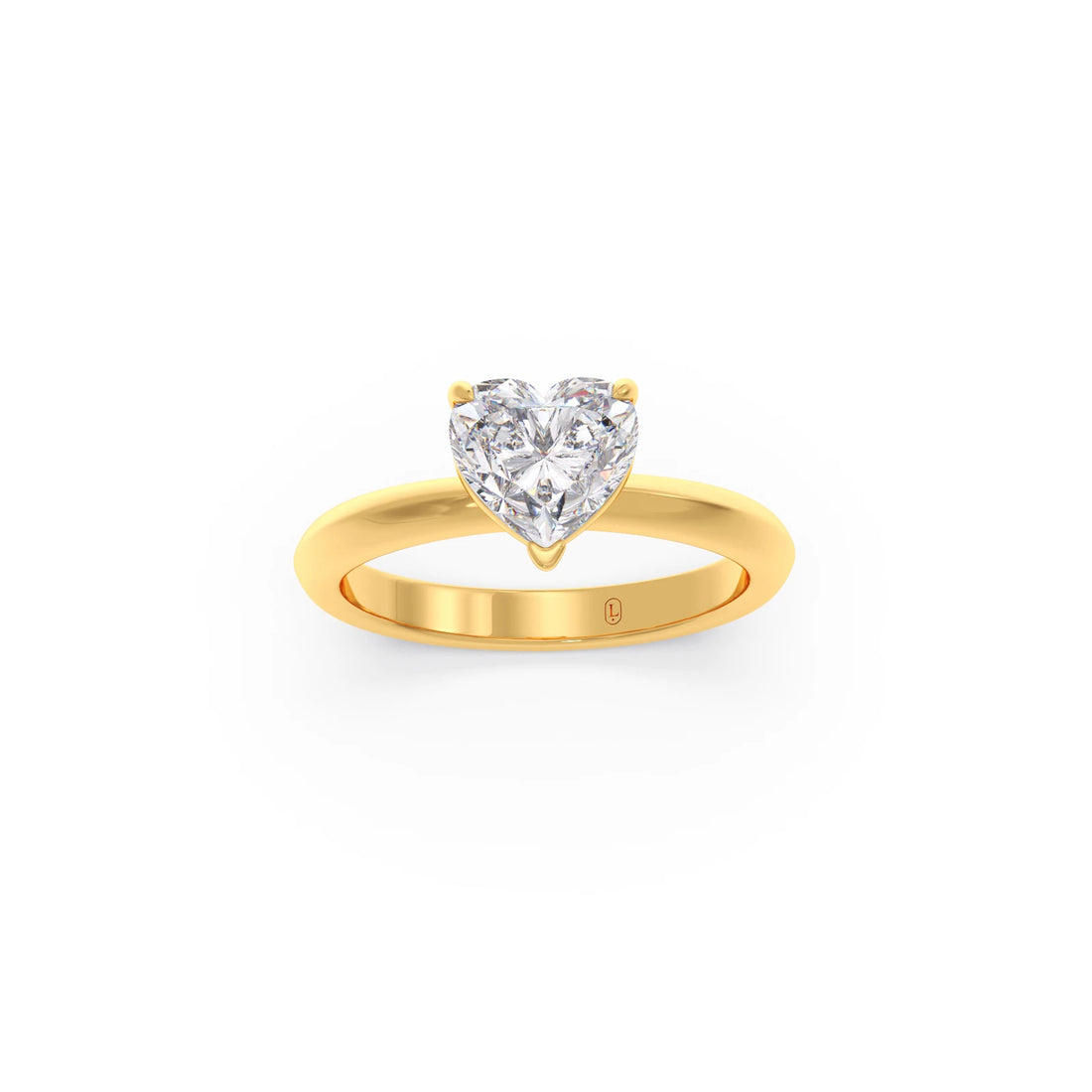 1.50 ct Classic Heart Shape Solitaire Ring