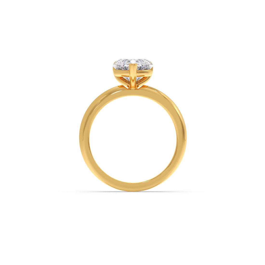1.50 ct Classic Heart Shape Solitaire Ring