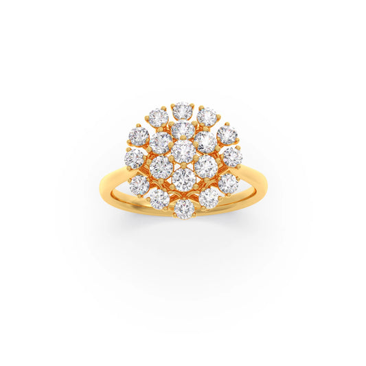Round Diamond Cluster Ring Round Diamond Cluster Ring