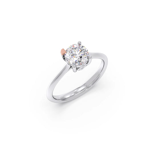 card-product 1 Ct Classic Round Shape Solitaire Ring