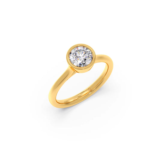 card-product 1 Ct Round Brilliant Cut Solitaire Ring