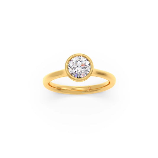 account-offers 1 Ct Round Brilliant Cut Solitaire Ring