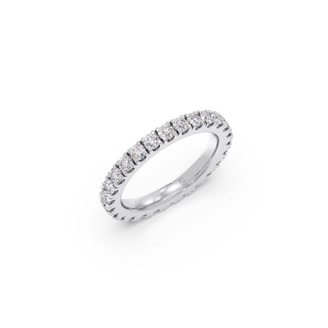 Micro Prong Set Eternity Diamond Band 1.50ct