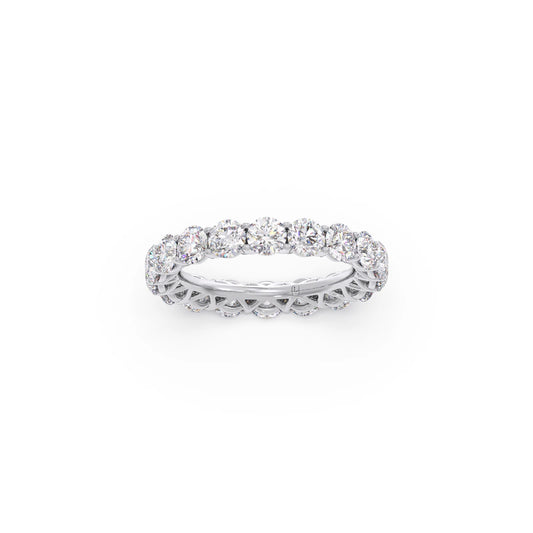 3.78ct Round Cut Diamond Eternity Band 3.78ct Round Cut Diamond Eternity Band