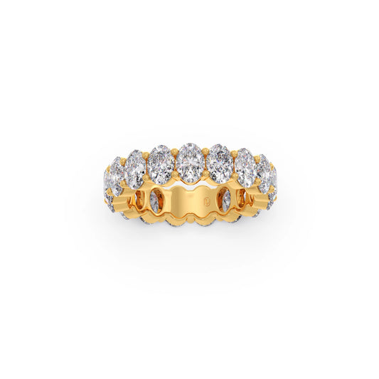 3.80 Ct Oval Cut Diamond Eternity Band 3.80 Ct Oval Cut Diamond Eternity Band