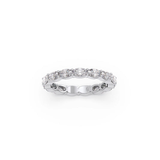2.0Ct Oval Cut Diamond Eternity Band 2.0Ct Oval Cut Diamond Eternity Band