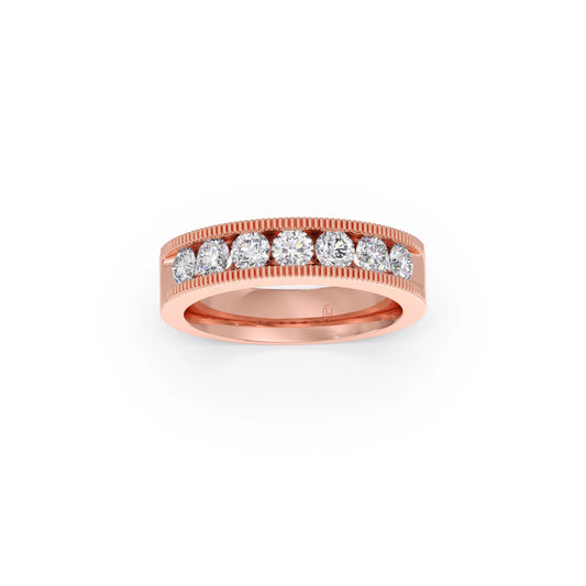 0.91ct Round Diamond Channel Eternity Band 0.91ct Round Diamond Channel Eternity Band