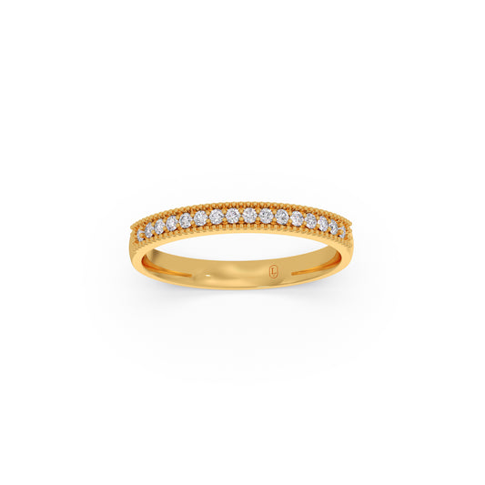 0.12 ct Round Diamond Channel Eternity Band 0.12 ct Round Diamond Channel Eternity Band