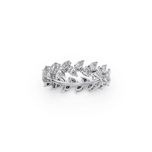 Pear Cut 0.85CT Diamond Eternity Band Pear Cut 0.85CT Diamond Eternity Band