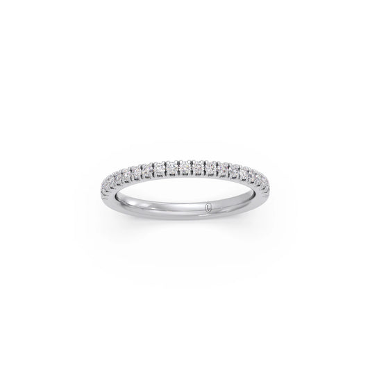 0.25ct Half Eternity Prong Diamond Band 0.25ct Half Eternity Prong Diamond Band
