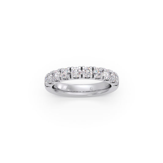 1.00ct Half Eternity Prong Diamond Band 1.00ct Half Eternity Prong Diamond Band