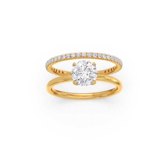 1.25ct Round Diamond Stackable Ring 1.25ct Round Diamond Stackable Ring