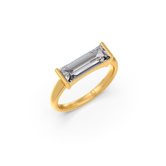 Horizon Baguette Diamond Ring Horizon Baguette Diamond Ring - Yellow