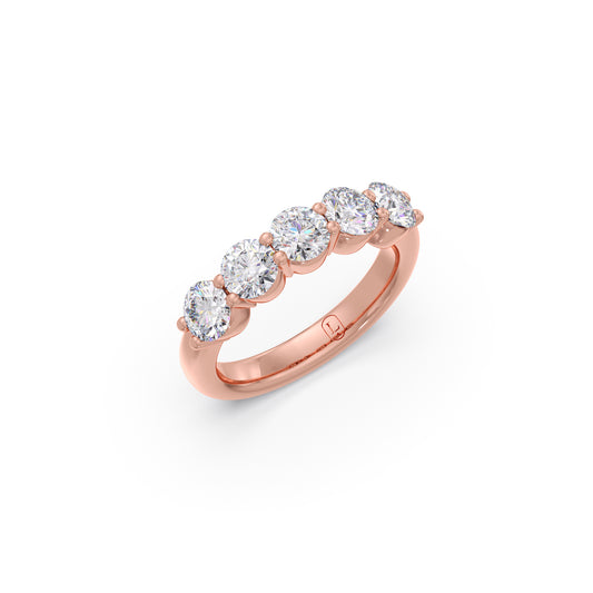 card-product Round Diamond Anniversary Band