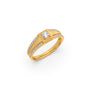 The Modern Round Men's Diamond Ring The Modern Round Men's Diamond Ring