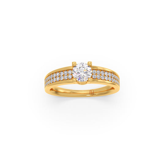 0.51 ct Round Solitaire Diamond Ring 0.51 ct Round Solitaire Diamond Ring