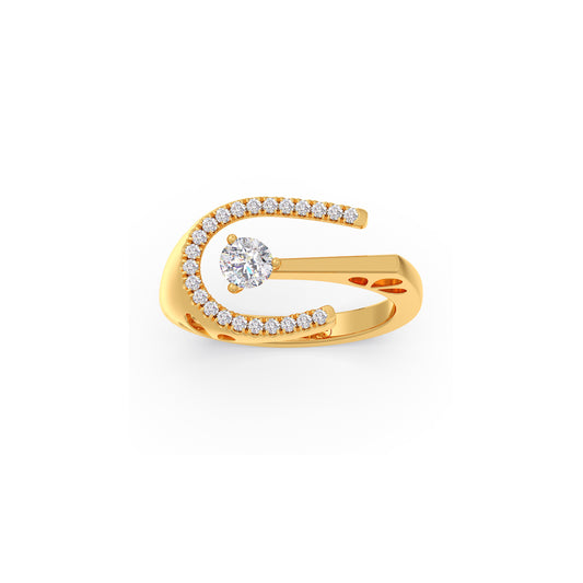 Wrap-Around Diamond Ring Wrap-Around Diamond Ring