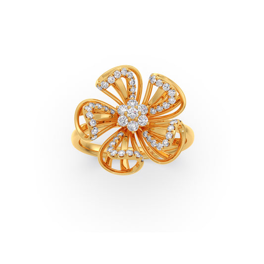 Floriana Round Diamond Ring Floriana Round Diamond Ring