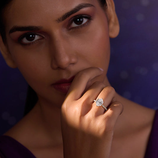 Hexa Sparkle Diamond Ring Hexa Sparkle Diamond Ring