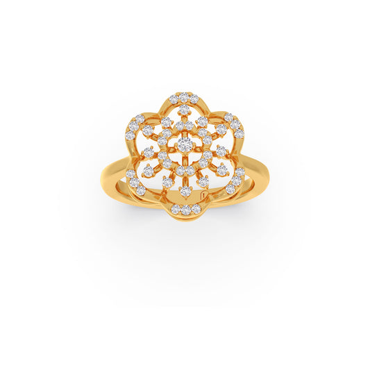 Dazzling Bloom Round Diamond Ring Dazzling Bloom Round Diamond Ring