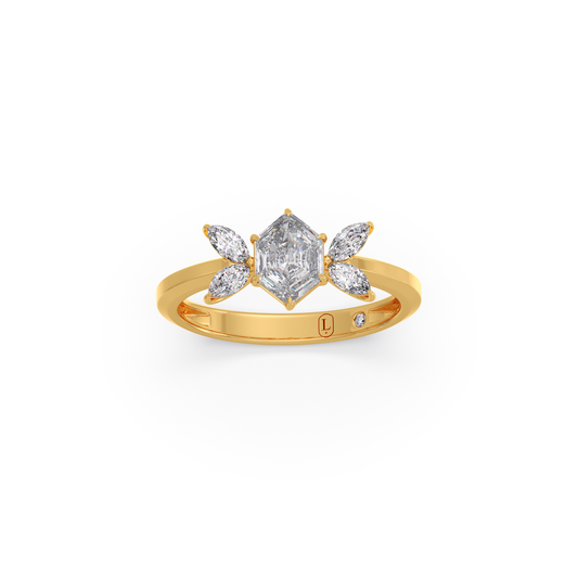 Hexa Marquise Diamond Rings Hexa Marquise Diamond Rings