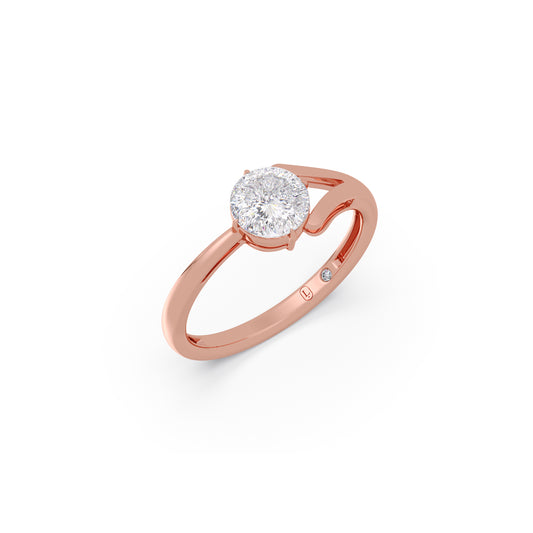 Portuguese Split Shank Rings Portuguese Split Shank Rings - Rose