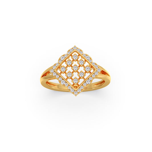 Bellara Round Diamond Ring Bellara Round Diamond Ring - Yellow