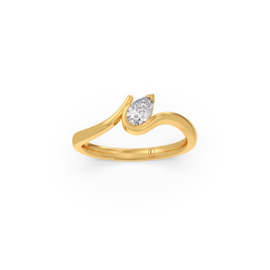 0.309 cts Pear Solitaire Classic Diamond Ring 0.309 cts Pear Solitaire Classic Diamond Ring