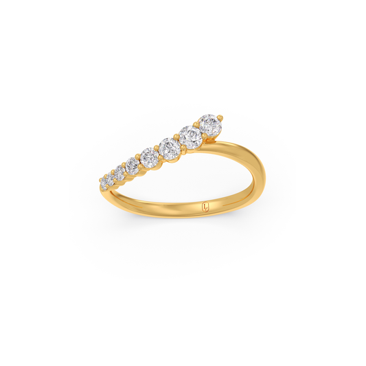 Eterna Line Diamond Ring Eterna Line Diamond Ring - Yellow