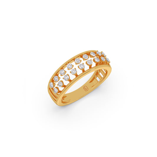 Glow Round Diamond Ring Glow Round Diamond Ring - Yellow