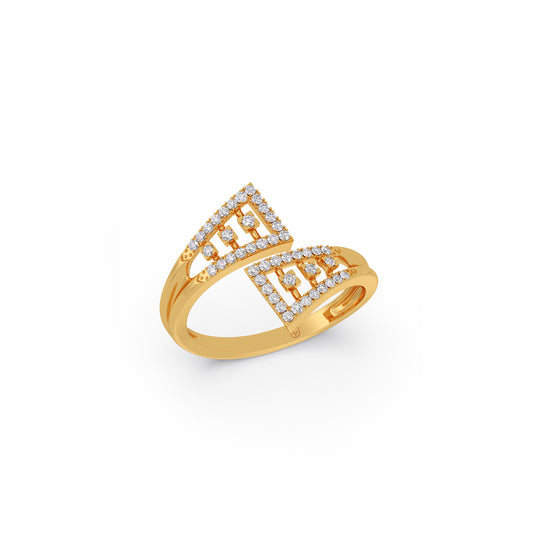 The Nexus Diamond Ring The Nexus Diamond Ring - Yellow