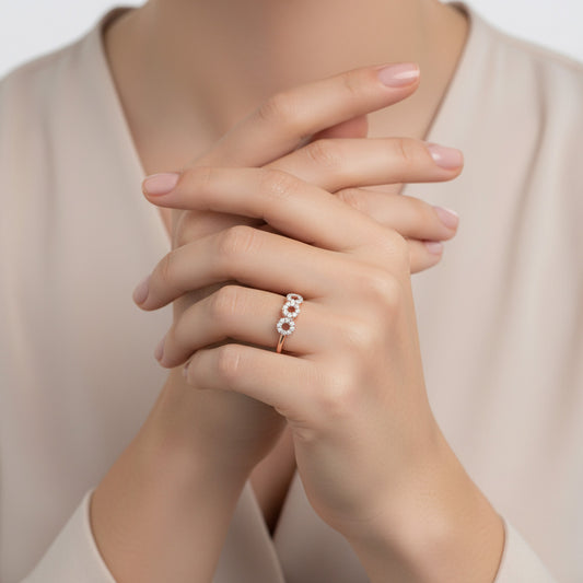 Trinity Circle Diamond Ring Trinity Circle Diamond Ring