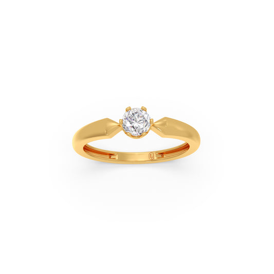 0.25 cts Classic Solitaire Diamond Ring 0.25 cts Classic Solitaire Diamond Ring - Yellow