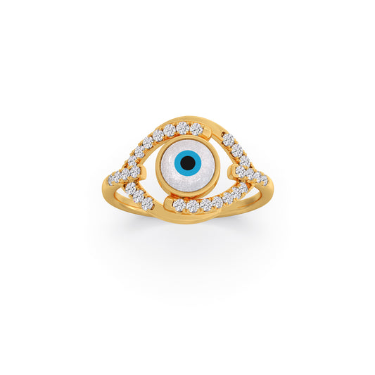 The Nazar Guard Diamond Ring The Nazar Guard Diamond Ring