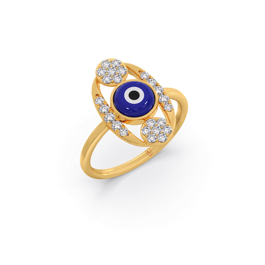 Evil Eye Serenity Ring Evil Eye Serenity Ring - Yellow