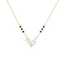 Marquise & Pear Diamond Mangalsutra Necklace Marquise & Pear Diamond Mangalsutra Necklace