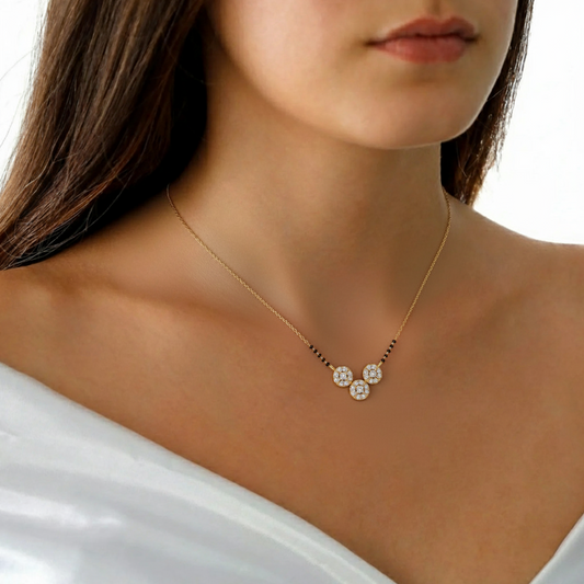 TriAura Mangalsutra Necklace TriAura Mangalsutra Necklace